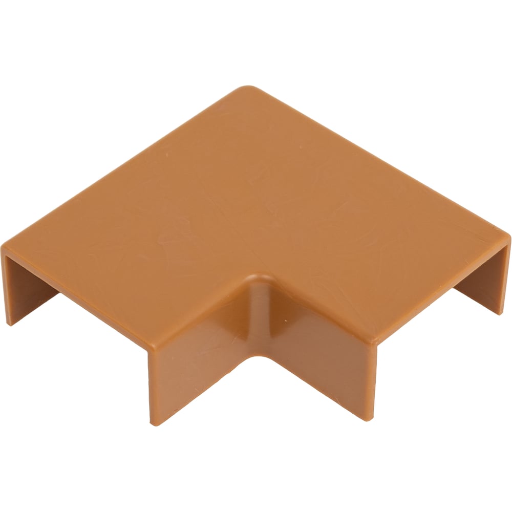 Изображение товара Поворот на 90 градусов Рувинил для кабель-канала 20x10 коричневый 20 шт