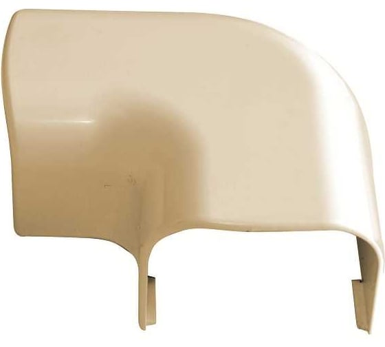 Изображение товара Поворот на 90 градусов Рувинил для РКК 74x55 бежевый уп 4 шт ПВР-74Х55-27М