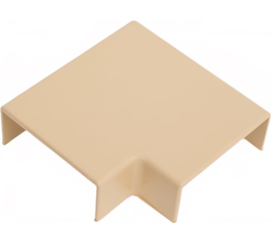 Изображение товара Поворот на 90 градусов Рувинил для РКК 40x16 бежевый уп 20 шт ПВР-40х16-27М