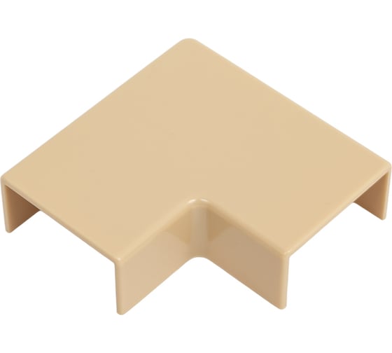 Изображение товара Поворот на 90 градусов Рувинил для РКК 20x10 бежевый уп 20 шт ПВР-20х10-27М