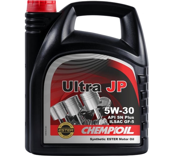 Изображение товара Моторное масло CHEMPIOIL Ultra JP 5W-30, синтетическое, 4 л CH9720-4