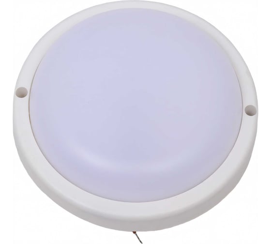 Изображение товара Настенно-потолочный светодиодный светильник для ЖКХ КОСМОС 10Вт 6500K 900Лм IP65 круг, KOC_DPO10WR1.64K