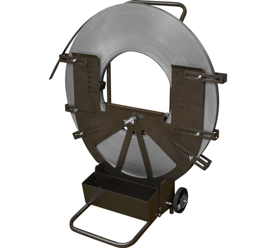 Изображение товара Диспенсер размотчик АЛГА ПАК ап для металлических лент однорядной намотки больших диаметров АП ОМЛБД