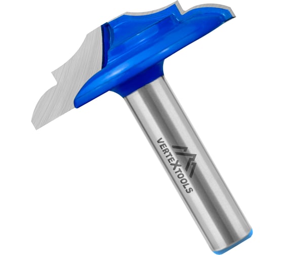 Изображение товара Фреза фигирейная горизонтальная, хвостовик 8 мм, d-40 мм, h-8 мм, l-45 мм vertextools 3535-080840