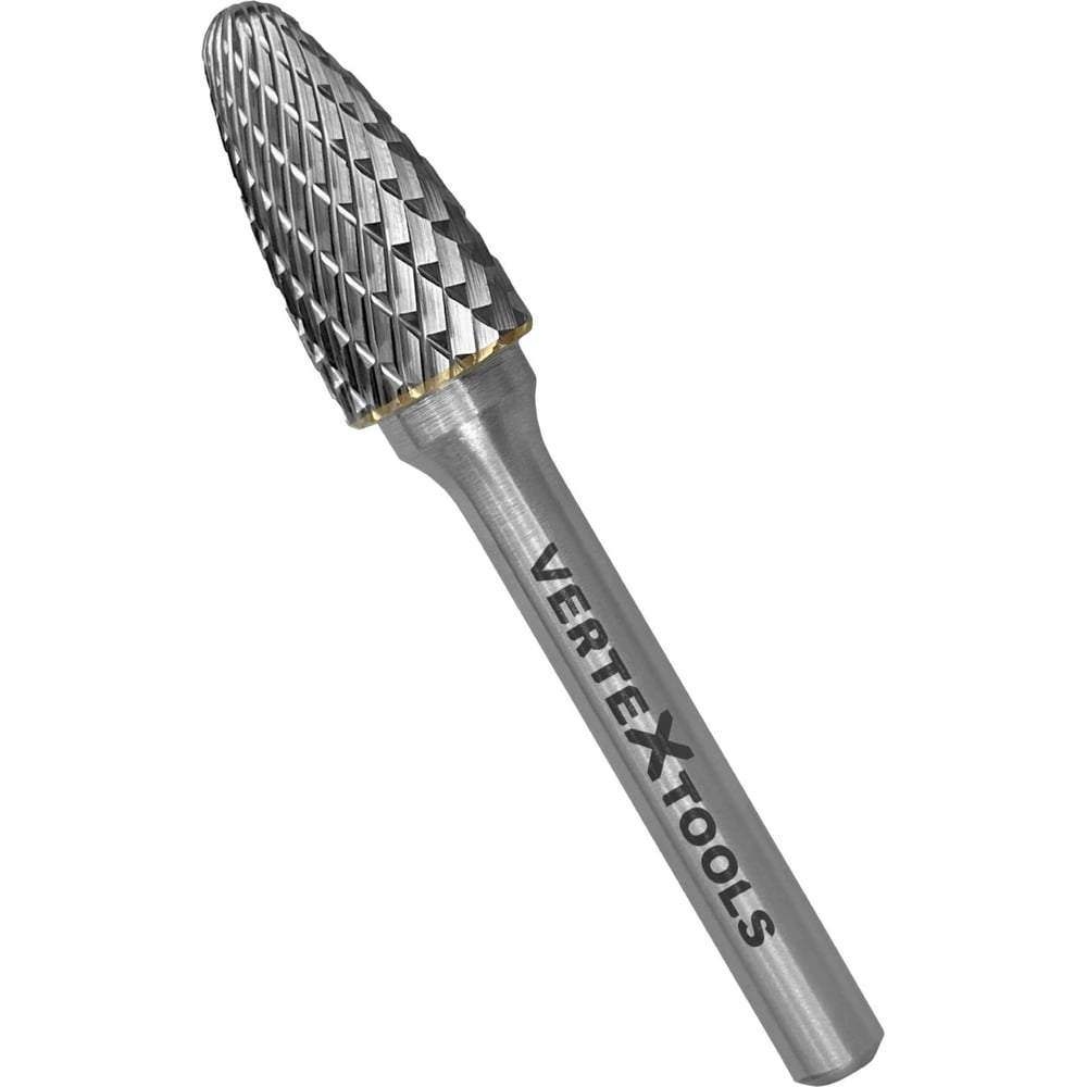Изображение товара Бор-фреза по металлу твердосплавная параболическая 12 мм VertexTools