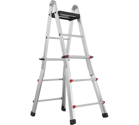 Изображение товара Лестница-стремянка телескопическая Svelt scalissima 6+6 ступеней SSCAL006