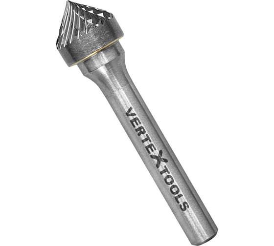 Изображение товара Бор-фреза по металлу твердосплавная, зенкер 90 град., тип K, 12 мм vertextools 3648-12