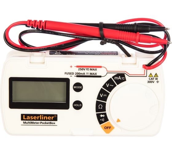 Изображение товара Универсальный мультиметр Laserliner MultiMeter-PocketBox 083.028A