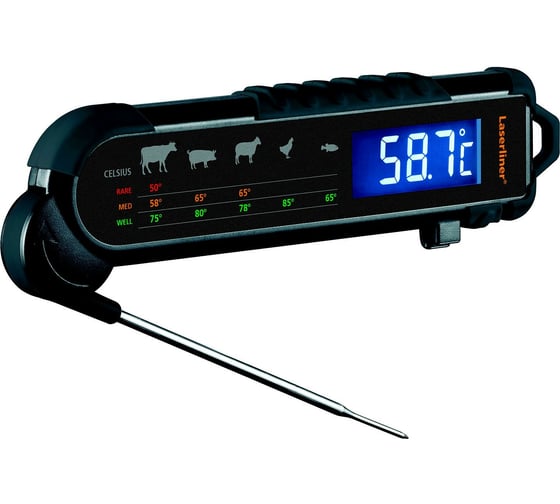 Изображение товара Профессиональный прибор для определения температуры и степени прожарки Laserliner ThermoMaitre 082.029A