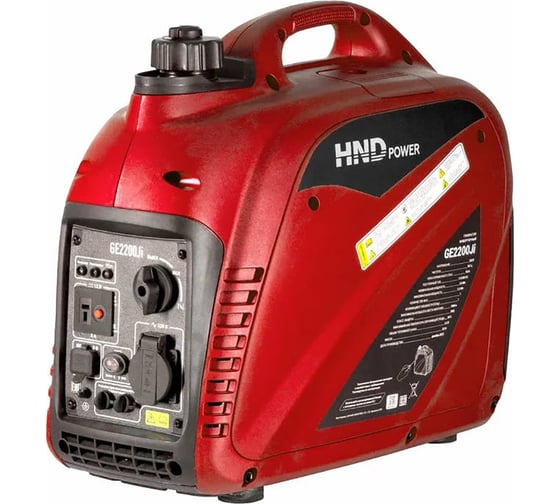 Изображение товара Бензиновый генератор инверторный HND GE 2200 J i GE2200Ji