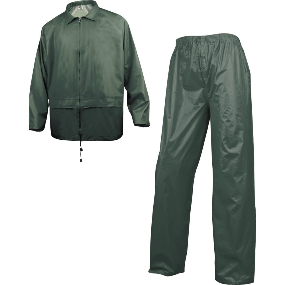 Влагозащитный костюм Delta Plus брюки для мальчиков рост 110 см серо зеленый