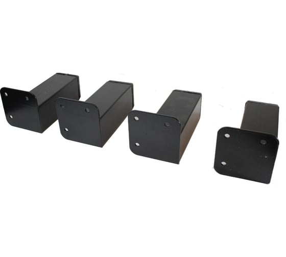 Изображение товара Мебельная ножка ПРОФМЕТСТИЛЬ металлическая, лофт для тумбочек/комодов/диванов, не регулируемая 110-6040 781