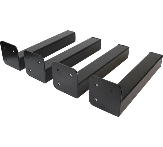 Изображение товара Мебельная ножка ПРОФМЕТСТИЛЬ металлическая, лофт для тумбочек/комодов/диванов, не регулируемая 200-6030 779