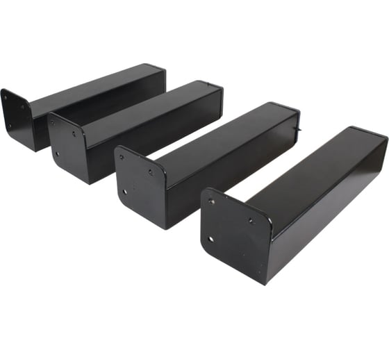 Изображение товара Мебельная ножка ПРОФМЕТСТИЛЬ металлическая, лофт для тумбочек/комодов/диванов, не регулируемая 210-6040 780