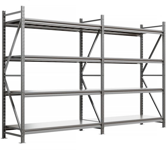 Изображение товара Система хранения IRONMEBEL optimus pro h-2000 zn, 4 яруса, 3200x600 мм M-ССГР2000ОЦ3200600+