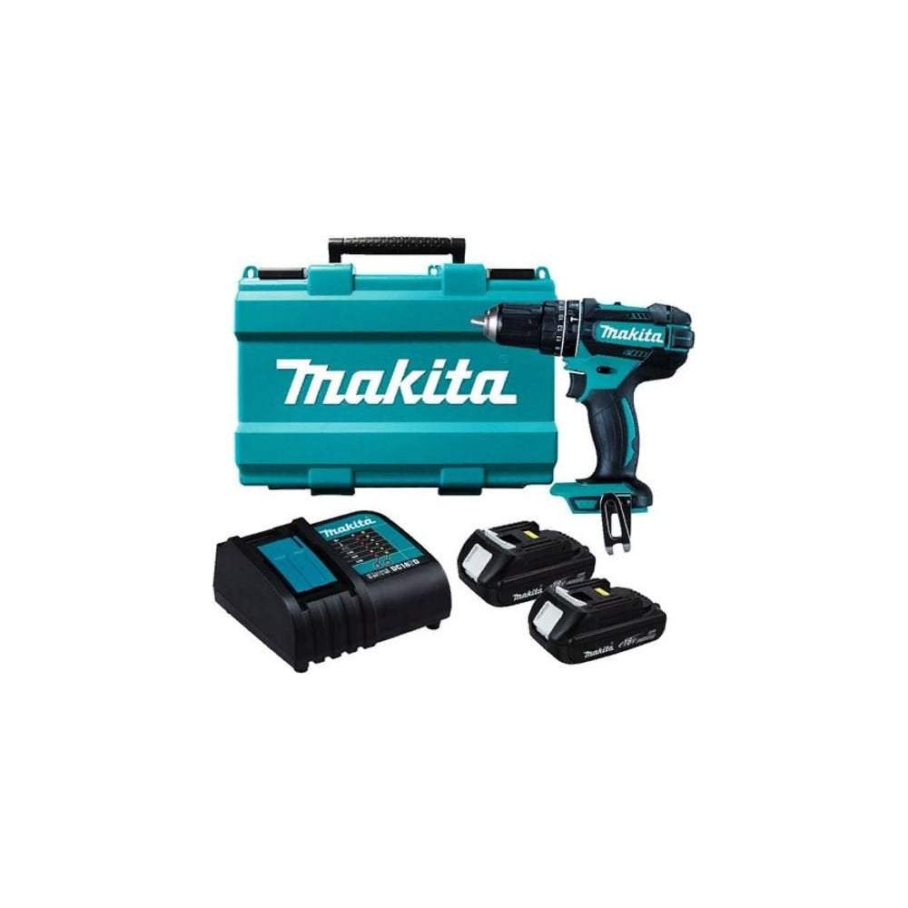 фото Аккумуляторная дрель-шуруповерт makita dhp482sye