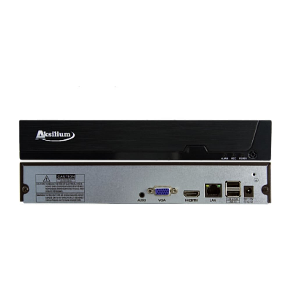 Изображение товара Регистратор AKSILIUM NVR-1/16 16-4K AI видеонаблюдение с поддержкой 16 каналов