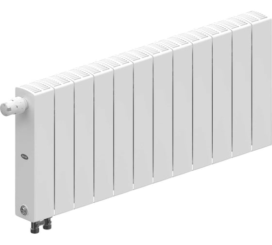 Изображение товара Радиатор биметаллический RIFAR SUPReMO Ventil 350 14 секц. нижн. лев. R-SU-350-14-VL