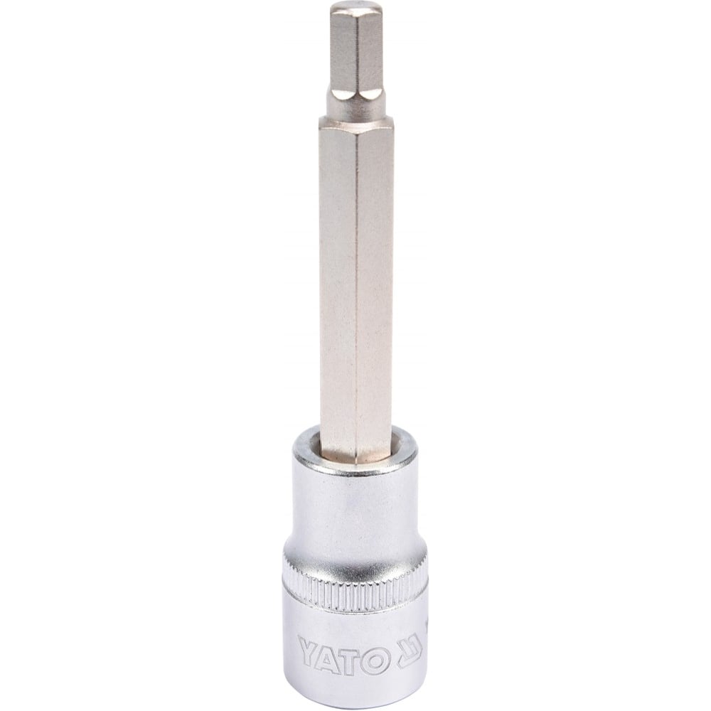 Изображение товара Головка торцевая с вставкой HEX 7 мм, 1/2" DR, 100 мм YATO YT-04393