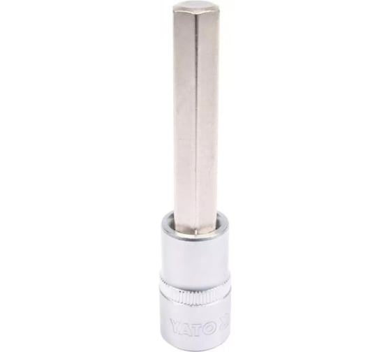 Изображение товара Головка торцевая с вставкой HEX 12 мм, 1/2" DR, 100 мм YATO YT-04396