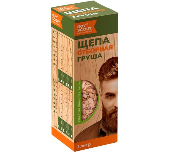 Изображение товара Щепа для копчения BOYSCOUT Груша , 1 л 25 61094