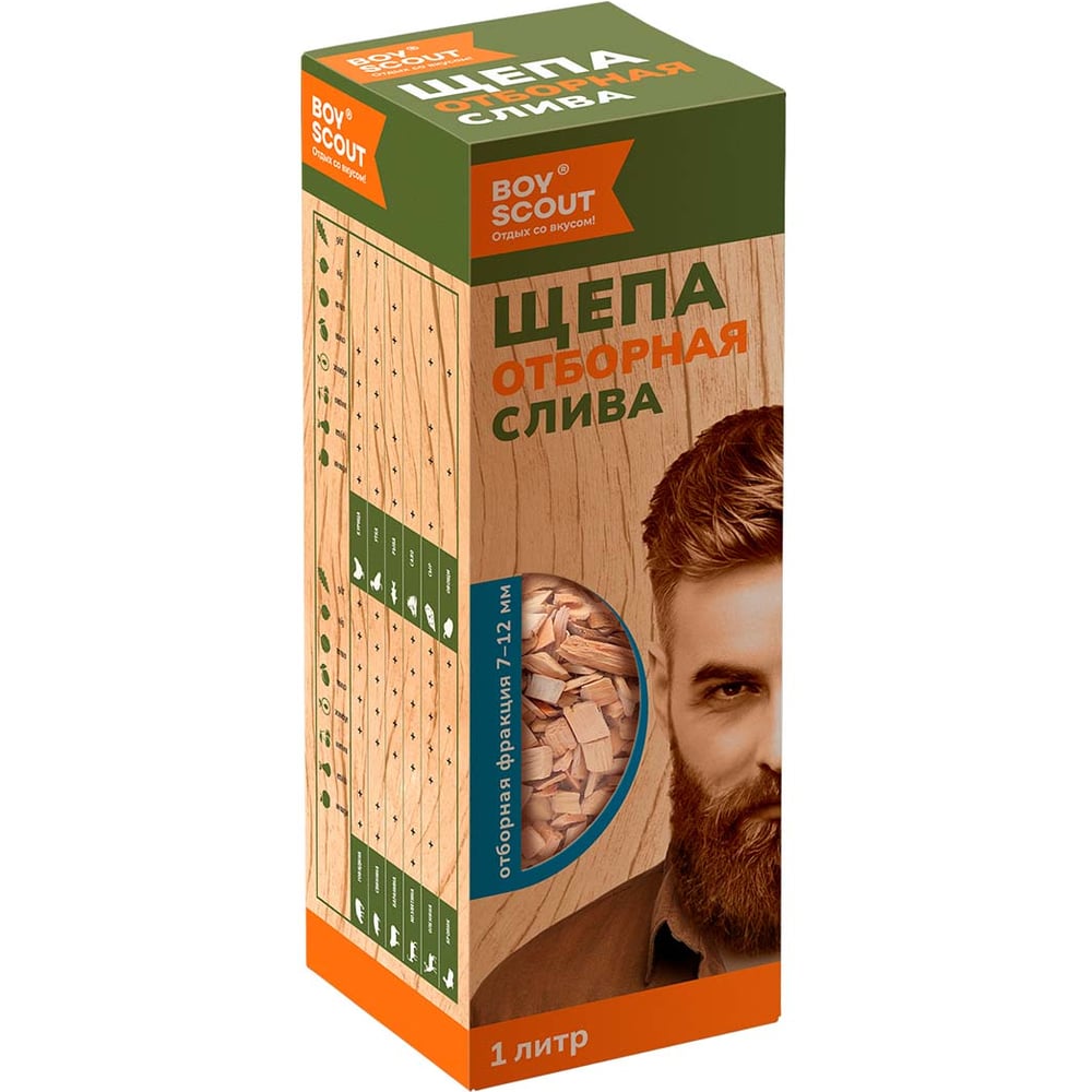 Изображение товара Щепа для копчения BOYSCOUT Слива 1 л
