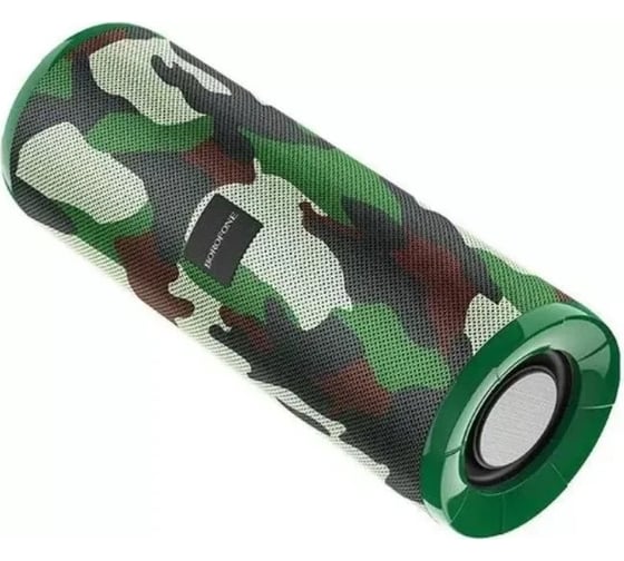 Изображение товара Bluetooth-колонка Borofone br1 beyond sportive bt 5.0, 2 x 5 Вт, aux/microsd/usb/fm, камуфляж 0L-00051122