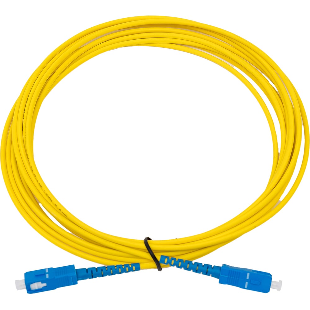 Изображение товара Оптический патч-корд Cabeus simplex sc-sc 9/125 5м lszh IP20