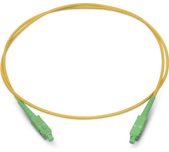 Изображение товара Оптический шнур Cabeus simplex sc/apc-sc/apc 9/125 sm 1м lszh FOP(s)-9-SC/APC-SC/APC-1m