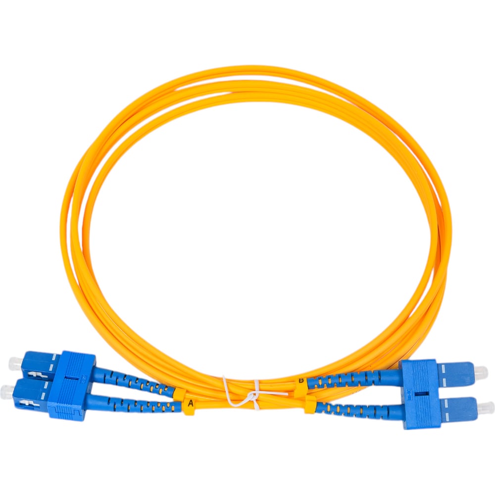 Изображение товара Оптический шнур Cabeus duplex sc-sc 9/125 sm 2м lszh