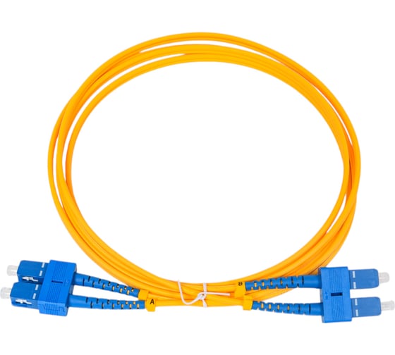 Изображение товара Оптический шнур Cabeus duplex sc-sc 9/125 sm 2м lszh FOP(d)-9-SC-SC-2m