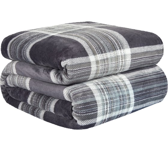 Изображение товара Покрывало-плед Guten Morgen Эдинбург, 150x200 см, велсофт РКфл-SP67-150-200