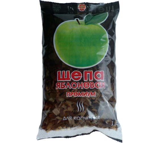 Изображение товара Щепа яблоня для копчения премиум 1,5 л Grillkoff 113