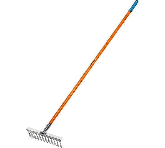 Изображение товара Садовые грабли Grinda Proline ps-12 fiber 380x100x1530 мм, 12 витых зубцов 39482-12
