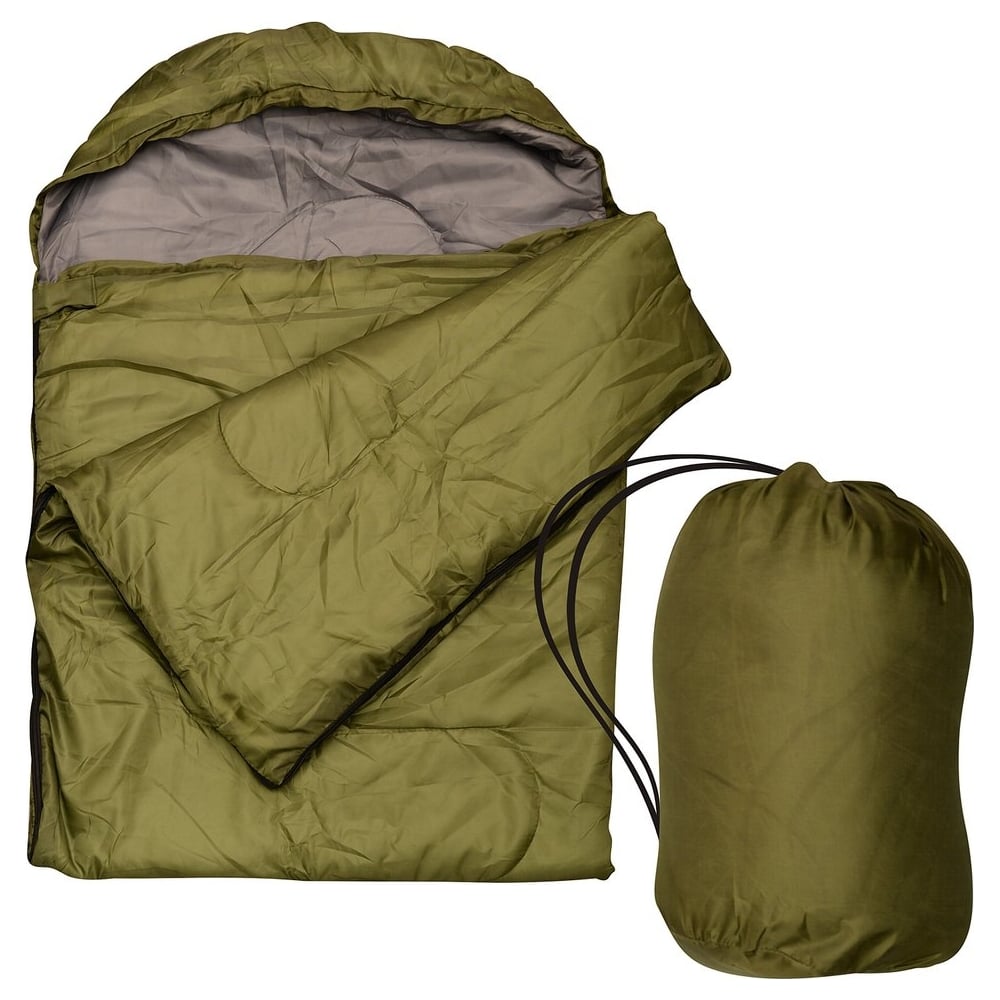 Изображение товара Спальный мешок МУЛЬТИДОМ Кокон 220x80 см весна/осень