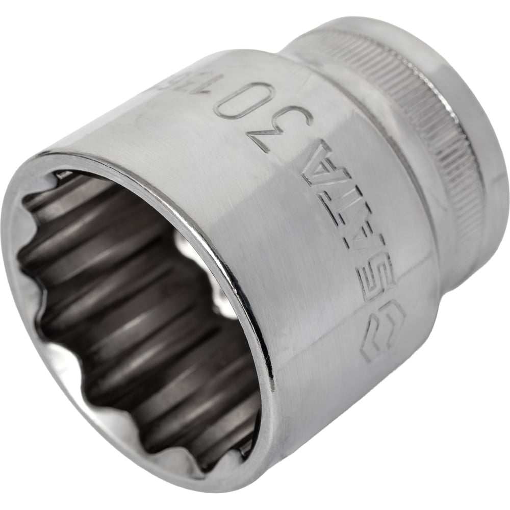 Изображение товара Головка торцевая 1/2 дюйма 30 мм 12-гранная SATA S13617