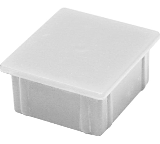 Изображение товара Заглушка полочной/опорной планки, 4 шт., цвет белый, арт. Эскар 853913