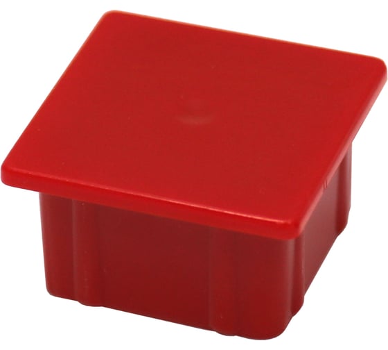 Изображение товара Заглушка стойки, 4 шт., цвет красный, арт. Эскар 853814