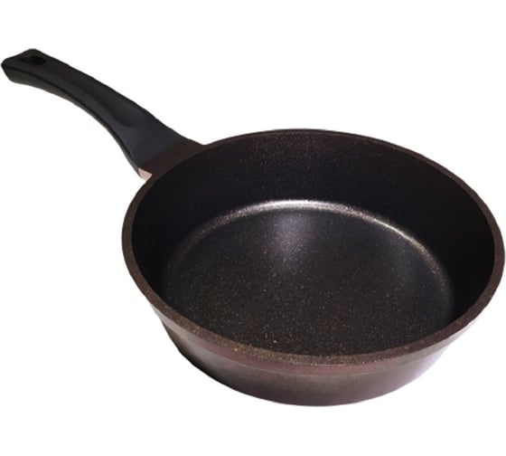 Изображение товара Сковорода Горница 280/70мм energy bronze induction с пластиковая ручка без крышки ПС13707