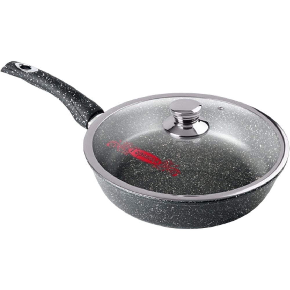 Изображение товара Сковорода Горница 200 мм с гранитным покрытием и крышкой