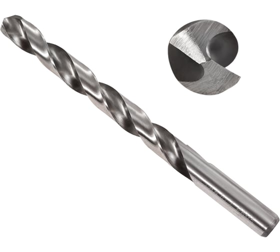 Изображение товара Сверло по металлу (19х135х198 мм; ц/х; Р6М5; А1; 135 град) GRIFF a111190
