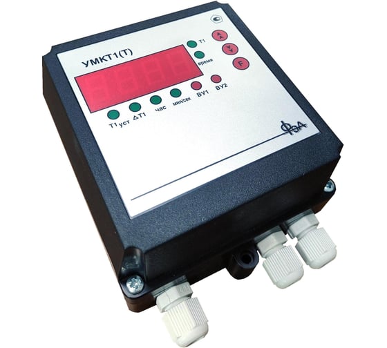 Изображение товара Одноканальный измеритель-регулятор ФЭА с универсальным входом и таймером в настенном корпусе УМКТ1(Т)-Н1-Р