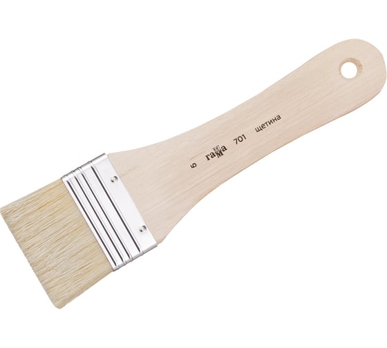 Изображение товара Художественная кисть-флейц Гамма щетина, №5 701005