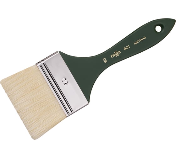 Изображение товара Художественная кисть-флейц Гамма щетина, №80 801080