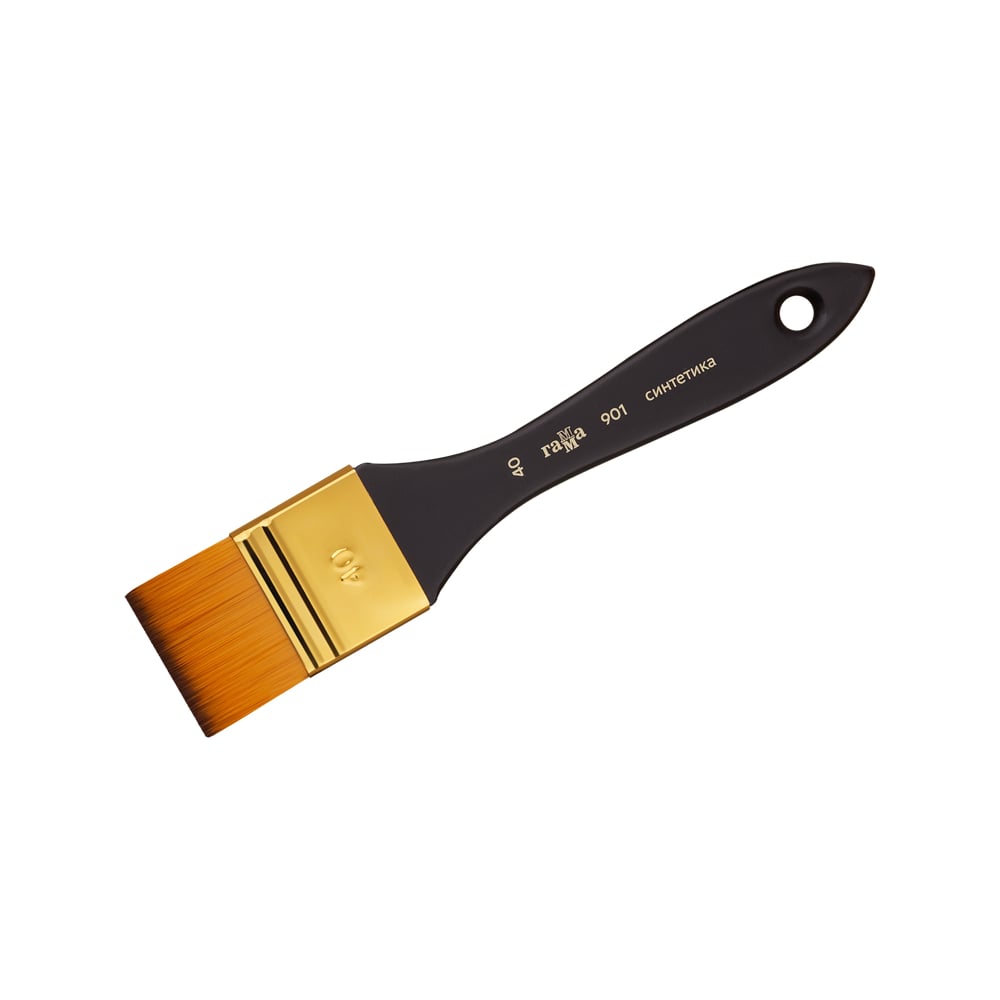 Изображение товара Художественная кисть-флейц Гамма синтетика №40 для художественных работ