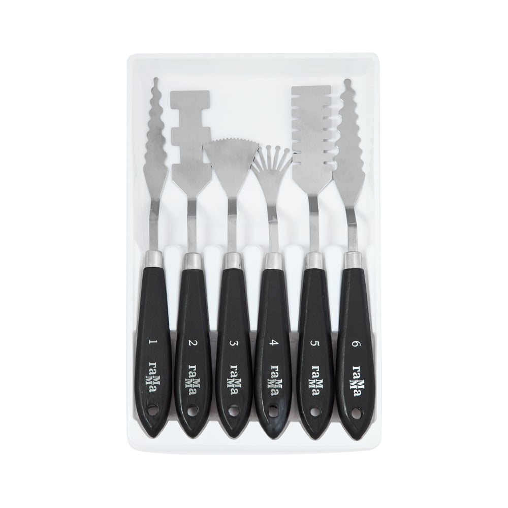 Изображение товара Набор мастихинов Гамма, 6шт. особые московская палитра