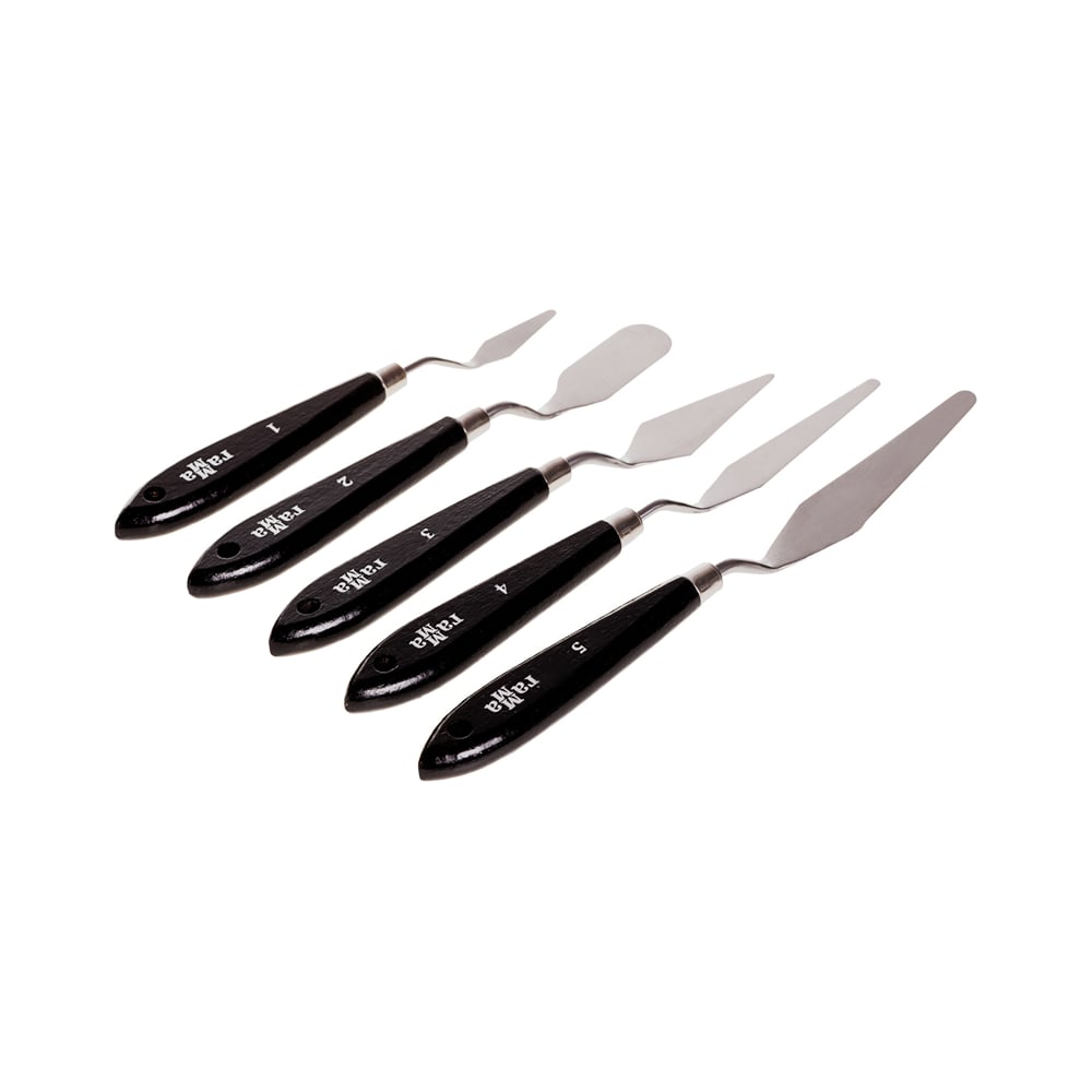 Изображение товара Мастихины Гамма кованые студия набор 5 шт для художников и керамиков