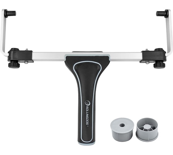 Изображение товара Бюгель, ручка для валика Adjustable Roller Frame 300-457 мм, диаметр заглушек 38 мм, 2 шт в комплекте, с резьбовым соединением Rollingdog 30106