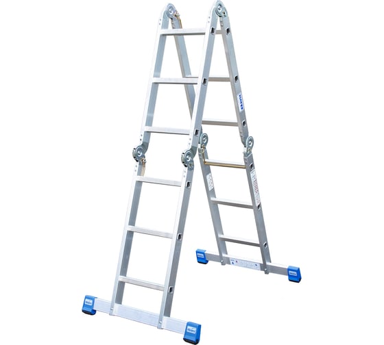 Изображение товара Шарнирная универсальная лестница Krause STABILO 123510