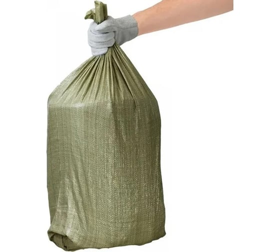 Изображение товара Мешки для строительного мусора SAMGRUPP ПП 55х95 см зеленые 10 штук SAMC-041100010